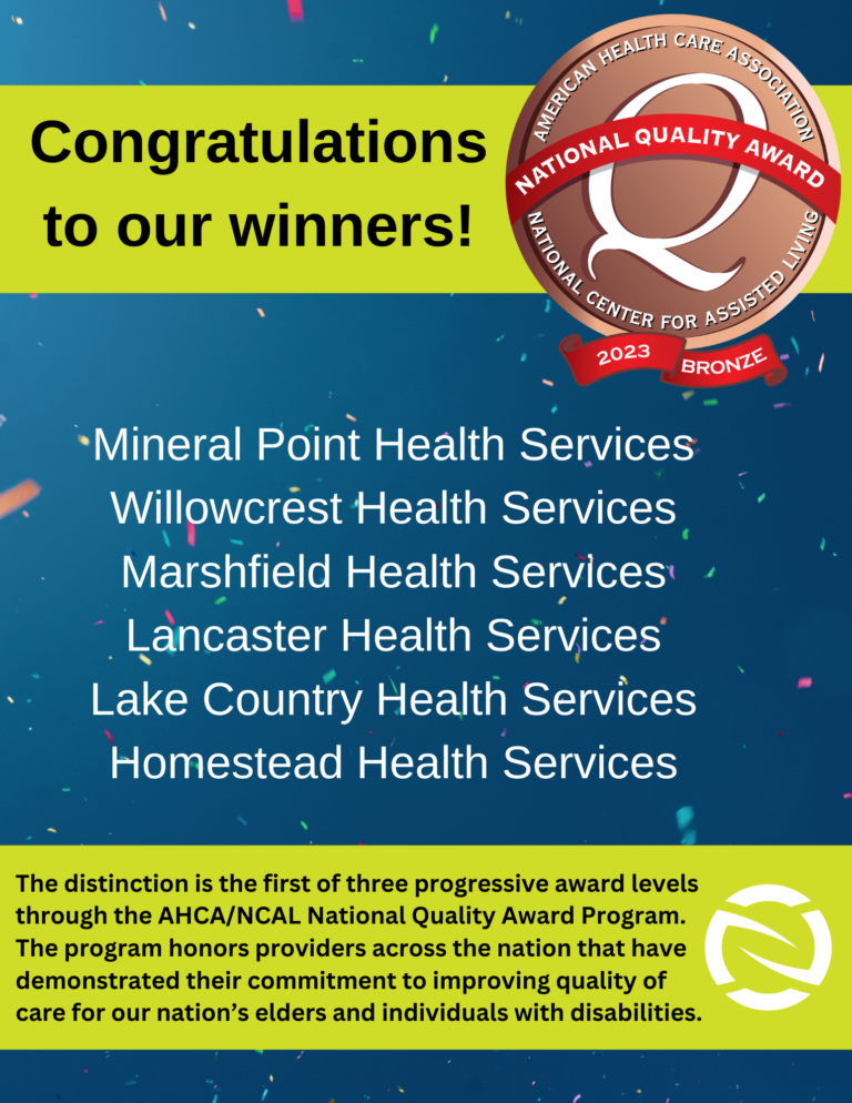 Six North Shore Centers Earn AHCA/NCAL Bronze National Quality Awards